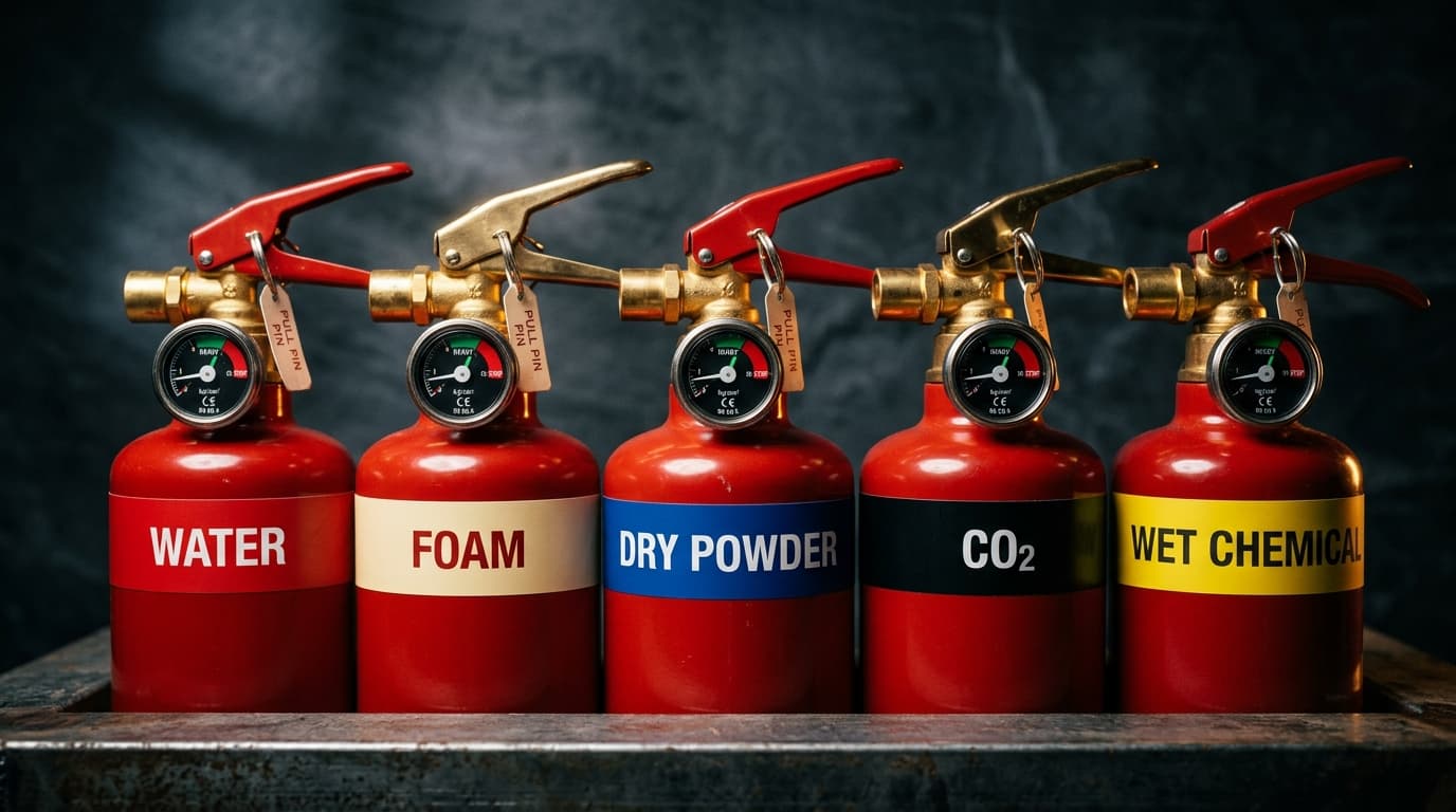 Fire Extinguisher Colours